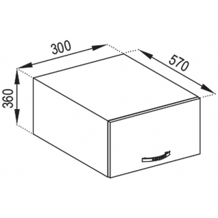 Секция 30А 570 Кухня Тюльпан