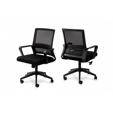 Фото Стул компьютерный Байт черный Office Микс Мебель