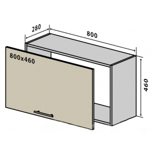 №51 Секция 80-46 верх окап Кухня Alta