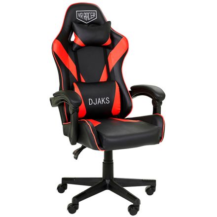 Фото Кресло VR Racer Dexter Djaks черный/красный АМФ