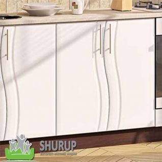 Нижня секція Кухня Хвиля білий