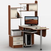 Компьютерный стол Тиса-10  ТИСА-мебель