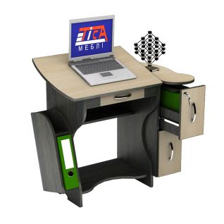 Стол компьютерный СУ-3 Тиса-мебель фабрики ТИСА-мебель