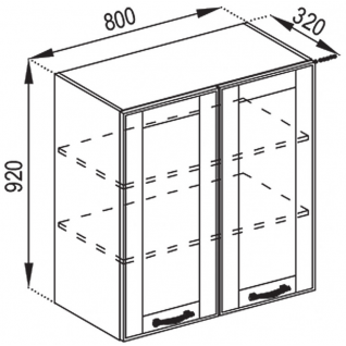 Секция 80В 920 Кухня Доминика