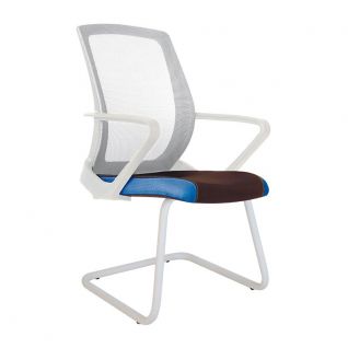 Крісло конференційне FLY LUX CF white (BOX-2) Nowy Styl
