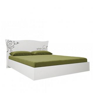 Кровать Богема 1.8х2.0м без каркаса Глянец белый фабрики MiroMark