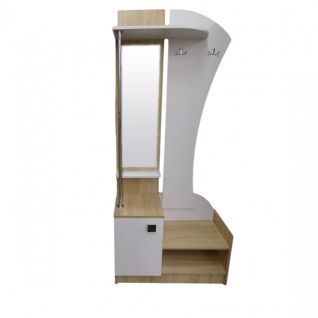 Передпокій Парус дуб сонома/білий (правий) Фенікс фабрики Феникс Корпус