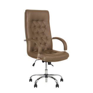Кресло FIDEL steel Tilt CHR68 Nowy Styl