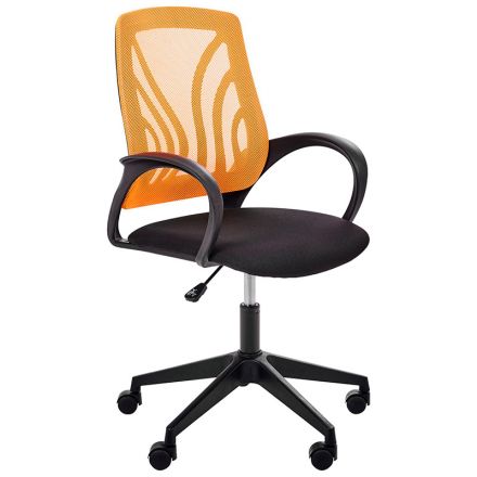 Фото Кресло Ion сиденье А-1/спинка Сетка оранжевая АМФ