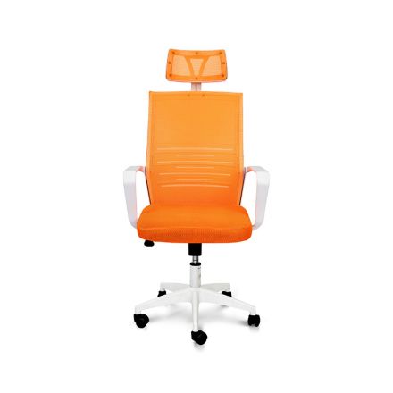 Фото Стул компьютерный Зум Orange черный/белый Office Микс Мебель