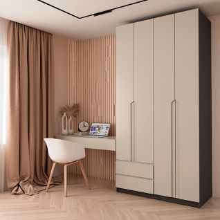 Шафа розстібна ШР 5 МДФ фарба (Гелар) Senam фабрики SENAM