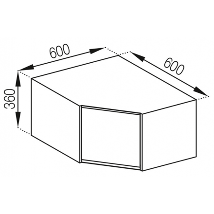 Фото Секция 60*60А Кухня Тина