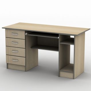 Письменный стол СК-4 бюджет 1300х600  ТИСА-мебель фабрики ТИСА-мебель