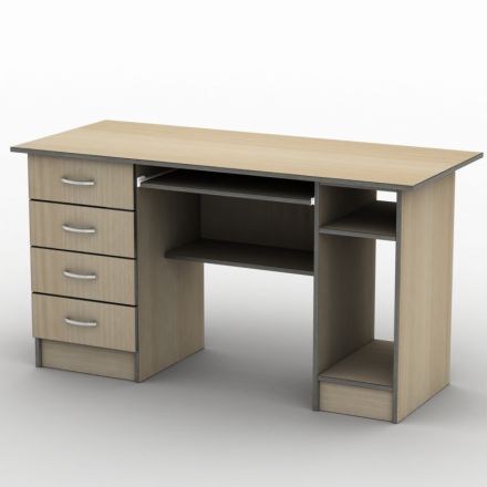 Фото Письменный стол СК-4 бюджет 1400х600  ТИСА-мебель