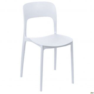 Стілець Joy пластик білий АМФ