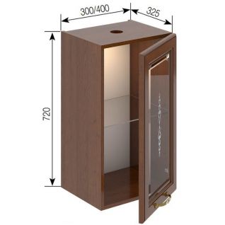 Секція 30В Ск корпус Каштан Кухня Роксана