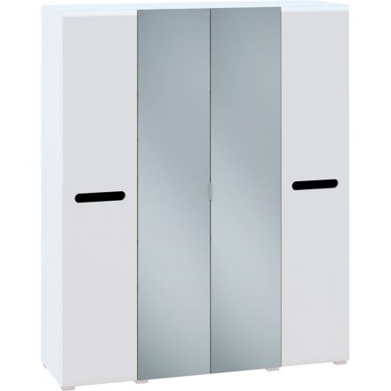 Фото Шафа 4ДЗ 1800 Б'янко Білий Світ-меблів