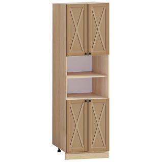 Секция нижняя П60.214 4Д Вар.1 под духовку или микроволновку Кухня Прованс