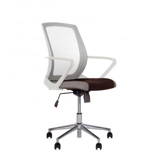 Крісло FLY LUX white GTP Tilt CHR64 Nowy Styl