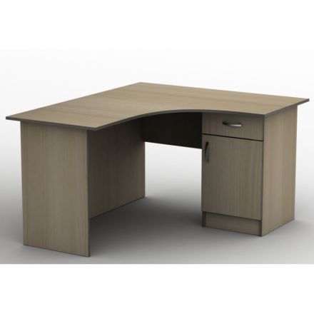 Фото Письменный стол СПУ-3 бюджет 1400х1200  ТИСА-мебель