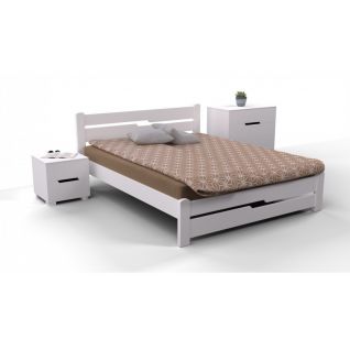 Кровать Айрис с изножьем белая  Мария Микс Мебель фабрики МИКС Мебель Кровати