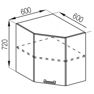 Секция 60х60В Кухня Марта