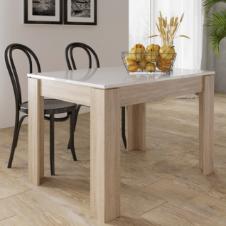 Стол обеденный Сенатор 1100 White Феникс