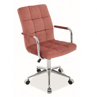 Кресло Q-022 Velvet античный розовый Signal фабрики Signal кресла офисные