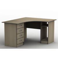 Письменный стол СПУ-6 бюджет 1600х1400  ТИСА-мебель