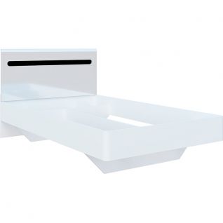 Ліжко 2-сп Б'янко 160х200 Білий Світ-меблів