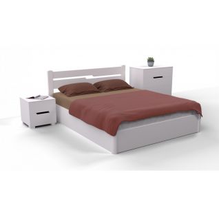 Кровать Айрис с подъёмной рамой (белая) Мария Микс Мебель фабрики МИКС Мебель Кровати