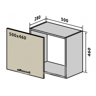 №29 Секция 50-46 верх дверь Кухня MaXima 