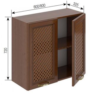 Секция 60В корпус Белый Кухня Роксана