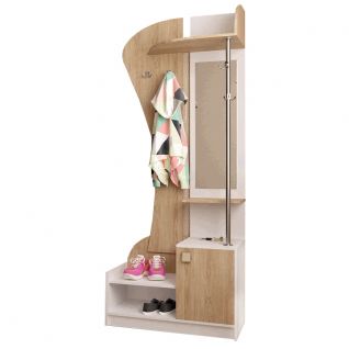 Передпокій Вітрило білий/дуб сонома (ліва) Фенікс фабрики Феникс Корпус