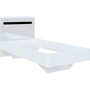 Ліжко 2-сп Б'янко 120х200 Білий Світ-меблів