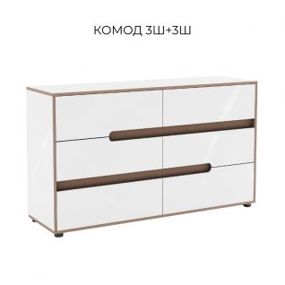 Комод 3Ш+3Ш Линда Світ меблів Комод 3Ш+3Ш Линда Світ меблів