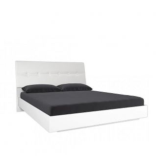 Кровать Рома 1.8х2.0м с мягким изголовьем, без каркаса Белый