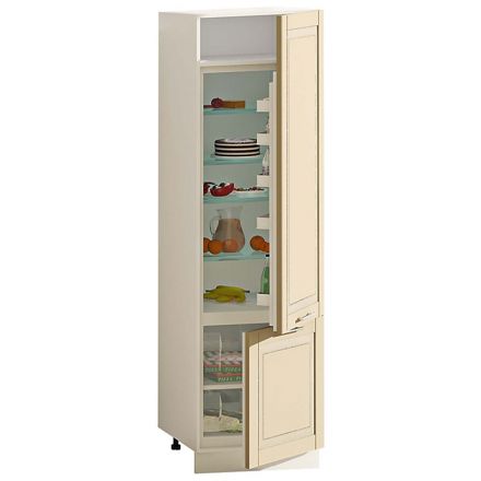 Фото Секция нижнюю П60.214 2Д Вар.6 под встроенный холодильник Кухня Французский престиж