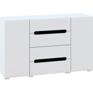 Комод 2Д 4Ш Бьянко Белый Світ-меблів