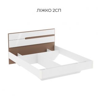 Кровать 160x200 (б/матраса, и каркаса) Линда Світ меблів фабрики Світ Меблів