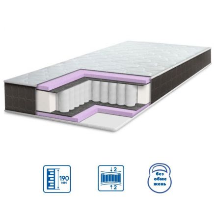 Фото Матрас  BRAVE SPRING FOAM ТРИКОТАЖ / БРЕЙВ СПРИНГ ФОАМ ТРИКОТАЖ EUROSLEEP