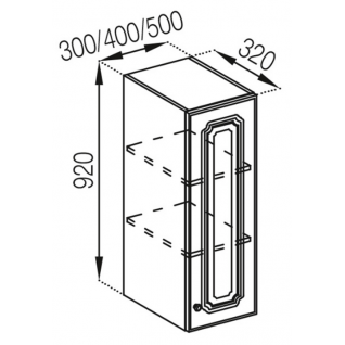 Секція 50В Кухня Валенсія фабрики Кухни Світ Меблів