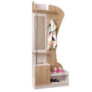 Передпокій Вітрило білий/дуб сонома (правий) Фенікс фабрики Феникс Корпус