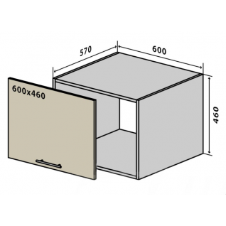 №73 Секция 60-46 верх  Кухня Грация