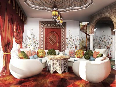 5 особенностей оформления гостиной в арабском стиле