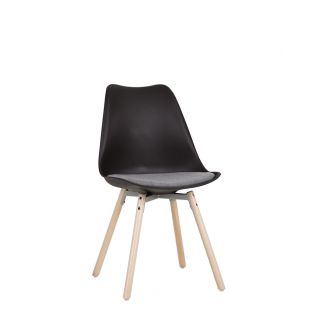 Стул ASTI WOOD alu (BOX-3) Nowy Styl