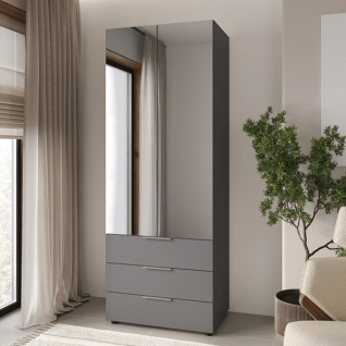 Шафа 2Д3Ш Версаль (Гелар) Графіт Дзеркала Фенікс Шафа 2Д3Ш Версаль (Гелар) Графіт Дзеркала Фенікс