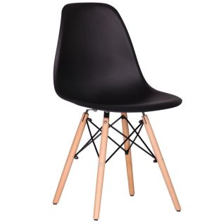 Стул Aster RL Wood Пластик Черный АМФ, цены в Украине