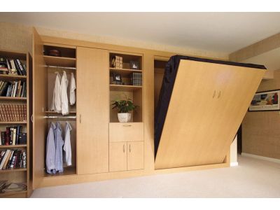 Економимо простір: ліжко в шафі