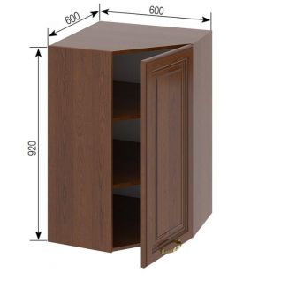 Секція 60х60В 920 корпус Каштан Кухня Роксана